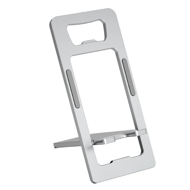 Silver Folding Card-Style Phone Stand