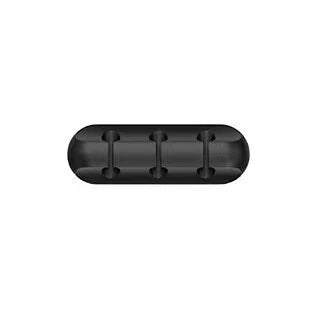 Black Three-Slot Cable Organizer