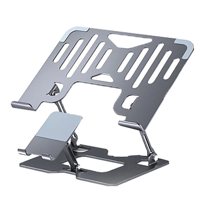 Silver Adjustable Stand for Phones and Laptops