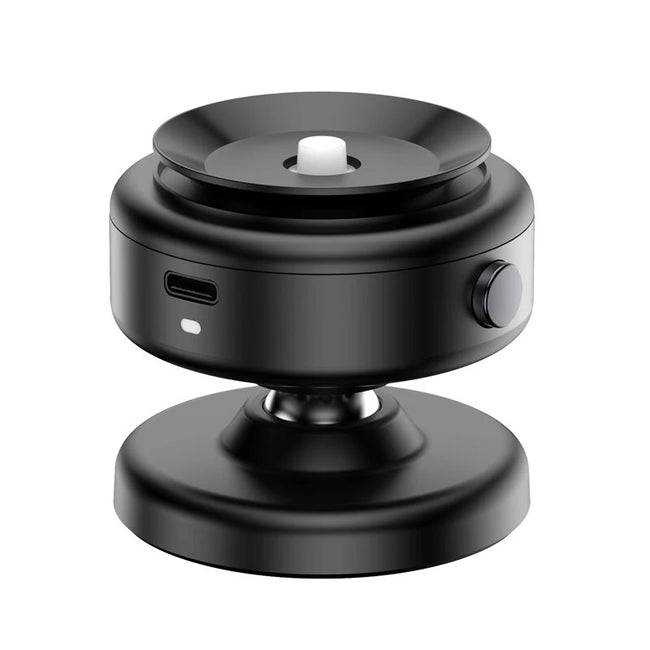 Black Magnetic Phone Mount with Rounded Suction Base